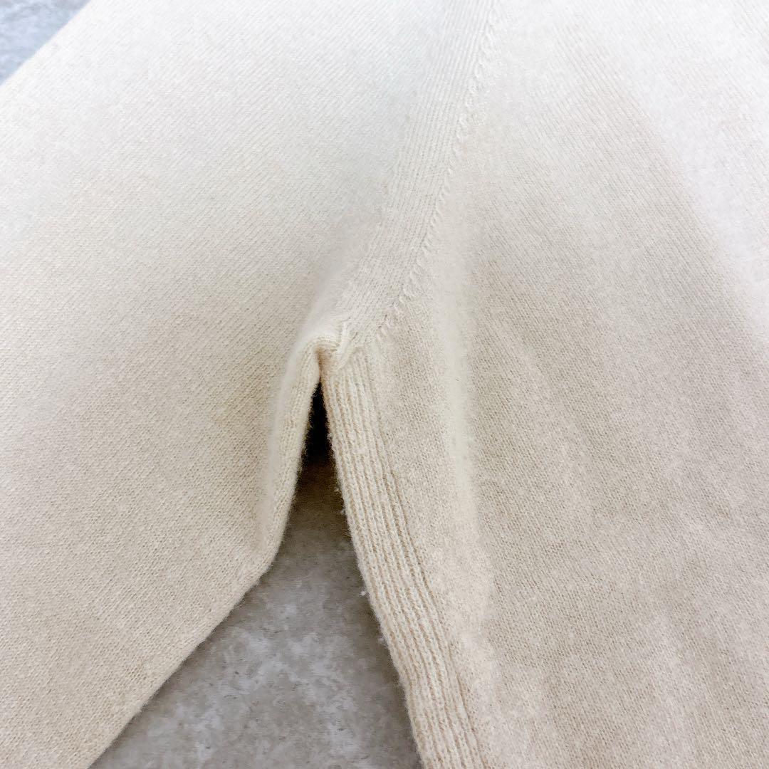 美品✨ミューズ ドゥーズィエムクラス タートルネック プルオーバー ニット ロゴ 美品✨ミューズ ドゥーズィエムクラス タートルネック プルオーバー ニット ロゴ