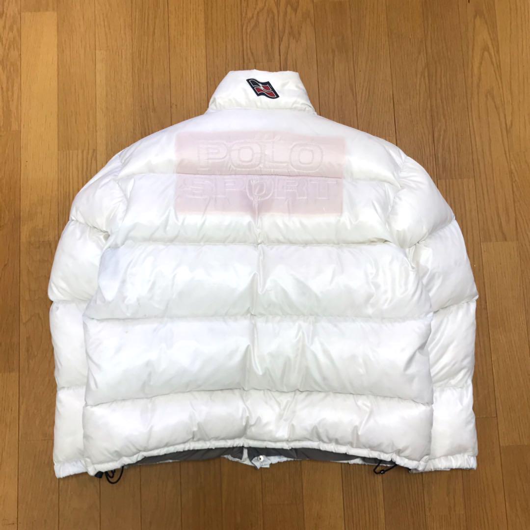 POLO SPORT Ralph Lauren ダウンジャケット ホワイト白 ダウン POLO SPORT Ralph Lauren ダウンジャケット ホワイト白 ダウン