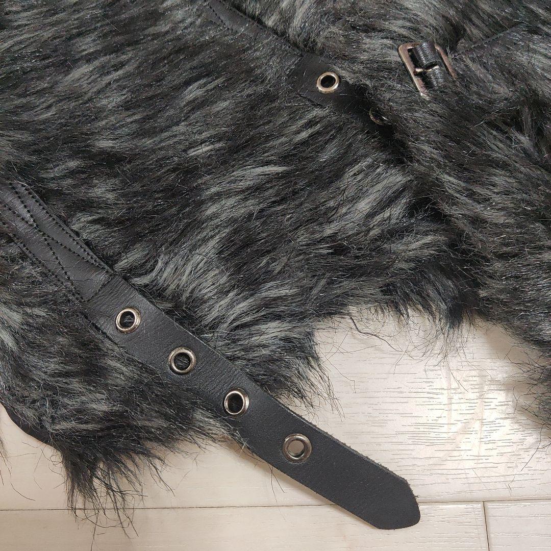 最終値下げ！美品！アリスアウアア　BLACK✕Glay　ネックウォーマー