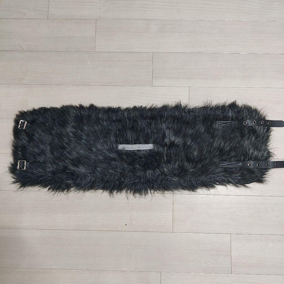 最終値下げ！美品！アリスアウアア　BLACK✕Glay　ネックウォーマー
