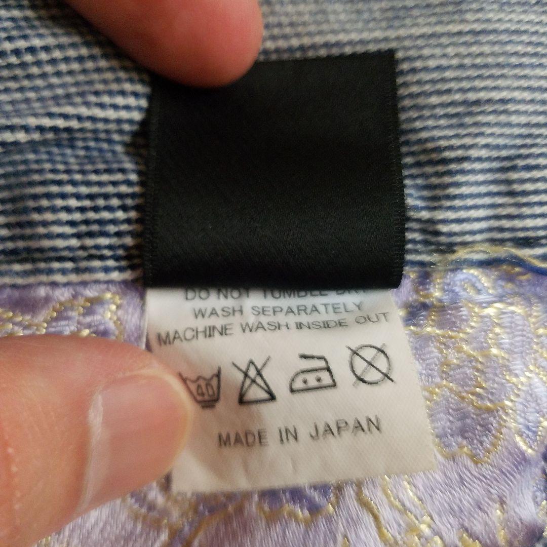 日本製 ANDSUNS Hickory Strip Denim Pants