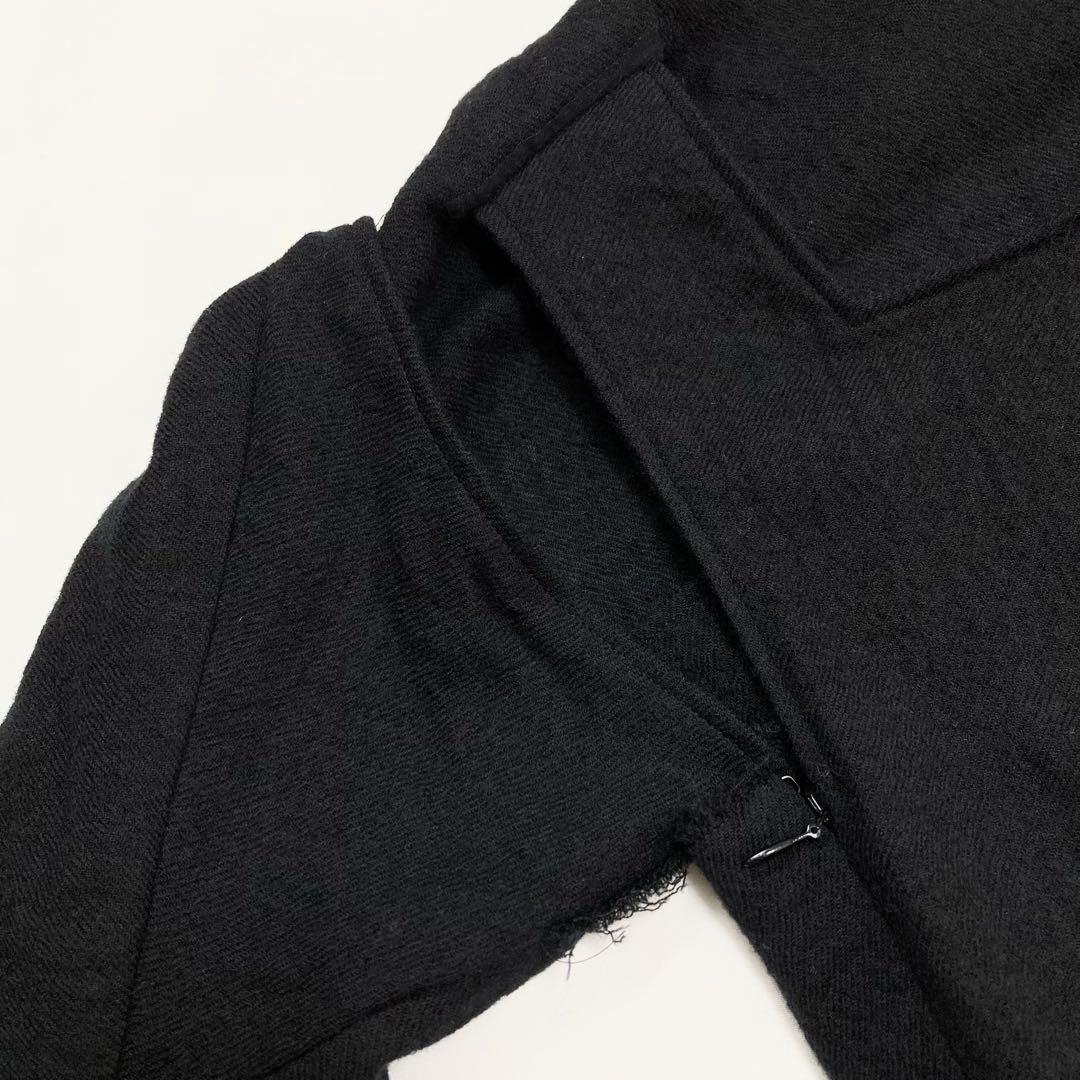 LIMI feu 24AW ウールサージ ドレープ ドレス 黒3 LIMI feu 24AW ウールサージ ドレープ ドレス 黒3 - メルカリ