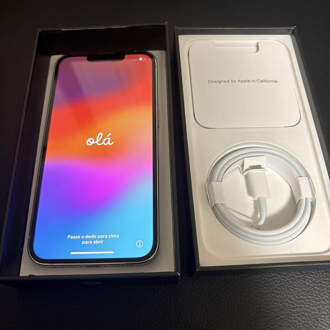 超美品iPhone 13 Pro シルバー 128 GB SIMフリー 超美品iPhone 13 Pro シルバー 128 GB SIMフリー