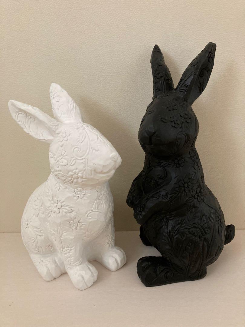 フランフラン　うさぎ　アムルーオブジェ　2体セット