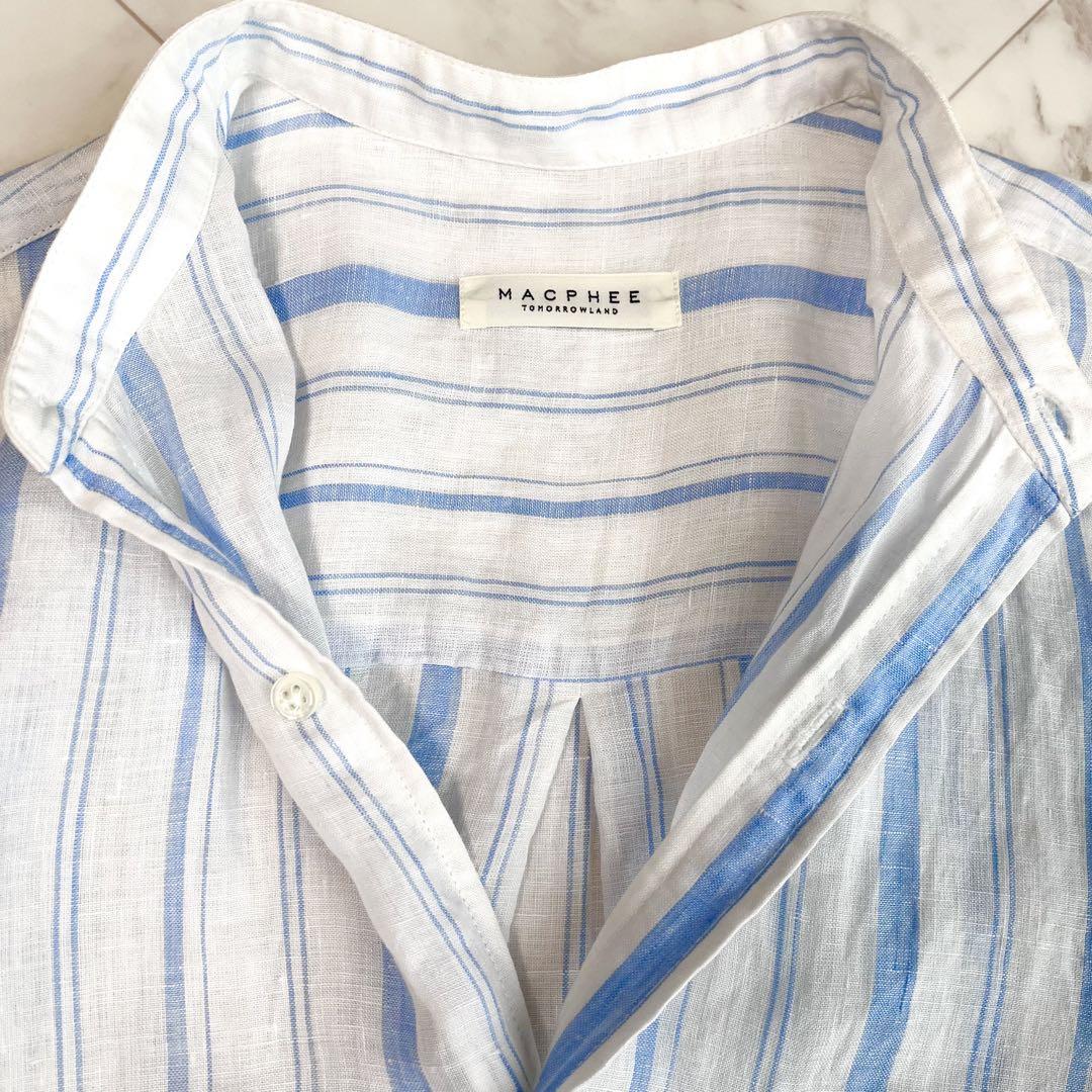 高価ファッション - 美品【マカフィー】シャツワンピース バンド