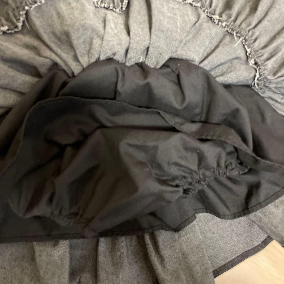 Wonny Ribbon ブラックデニムスカート M Wonny ribbon ブラックデニムスカート Mサイズ - メルカリ