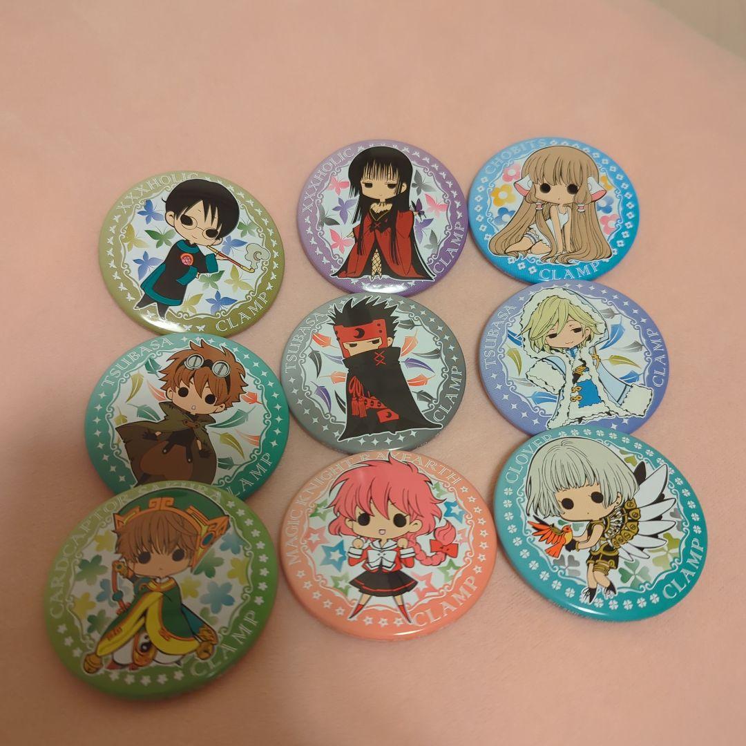 CLAMP 京まふ 缶バッチ 9個セット