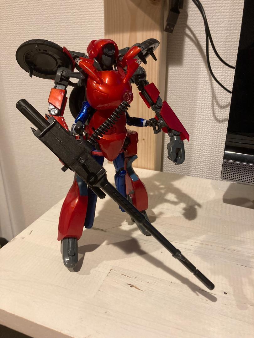 バブルガムクライシス 1/12 モトスレイブ ロケットキャノンVer. プリス バブルガムクライシス 1/12 可変モトスレイブ ロケットカノンVer