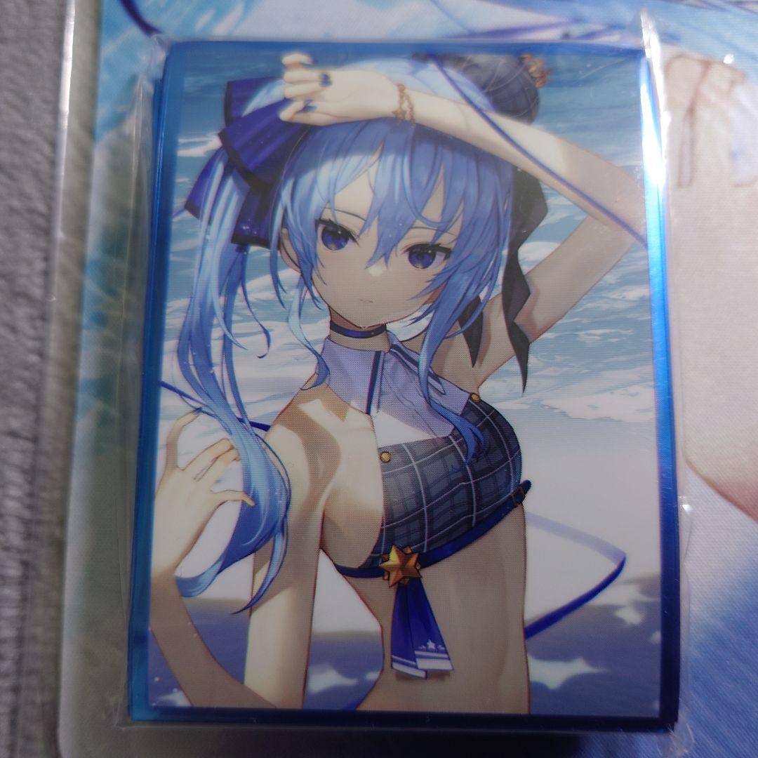 α1 ホロライブ 浜辺&水着 星街すいせい スリーブ&プレイマット