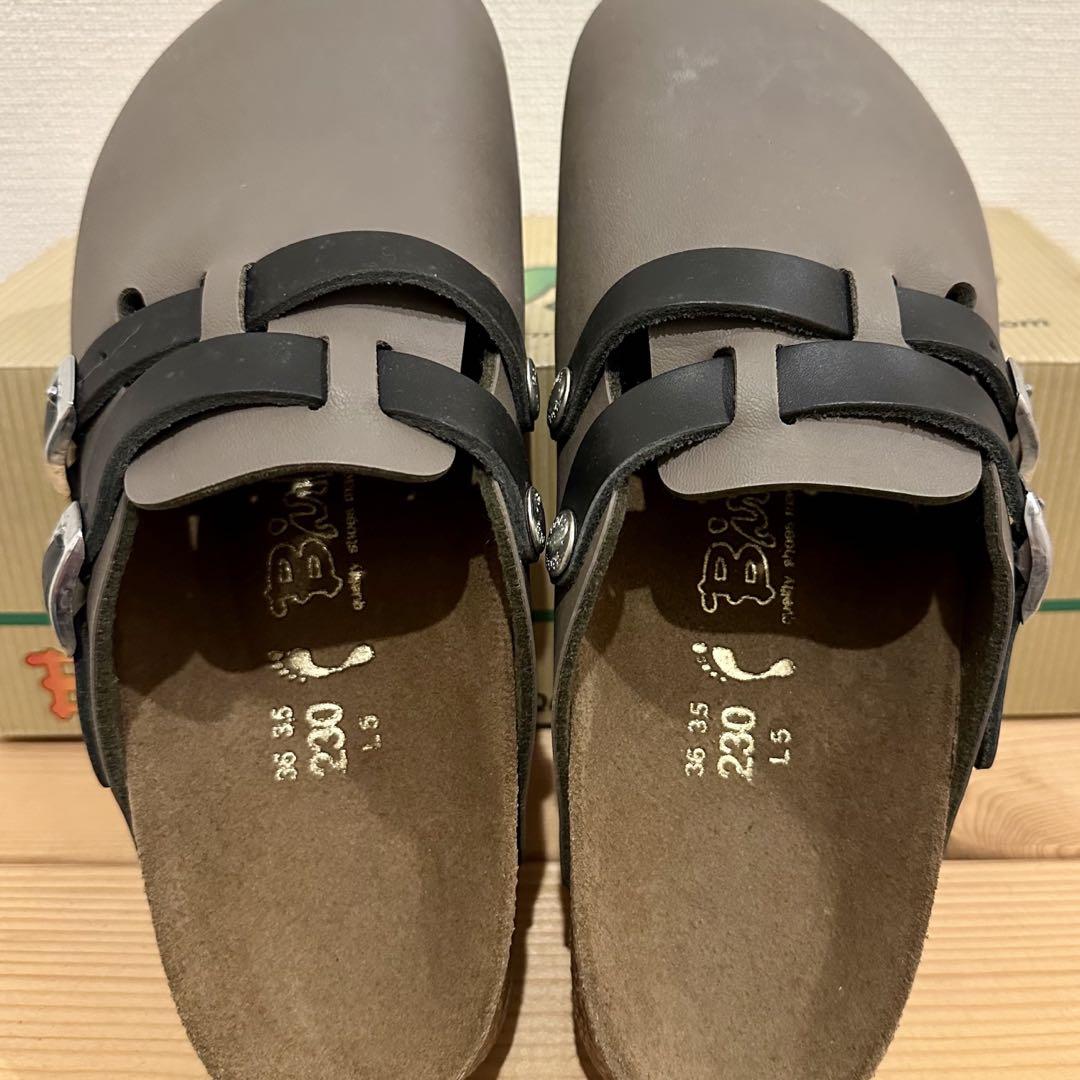 人気特価 ビルケンシュトック Birki's グレー サボ・クロッグサンダル 靴