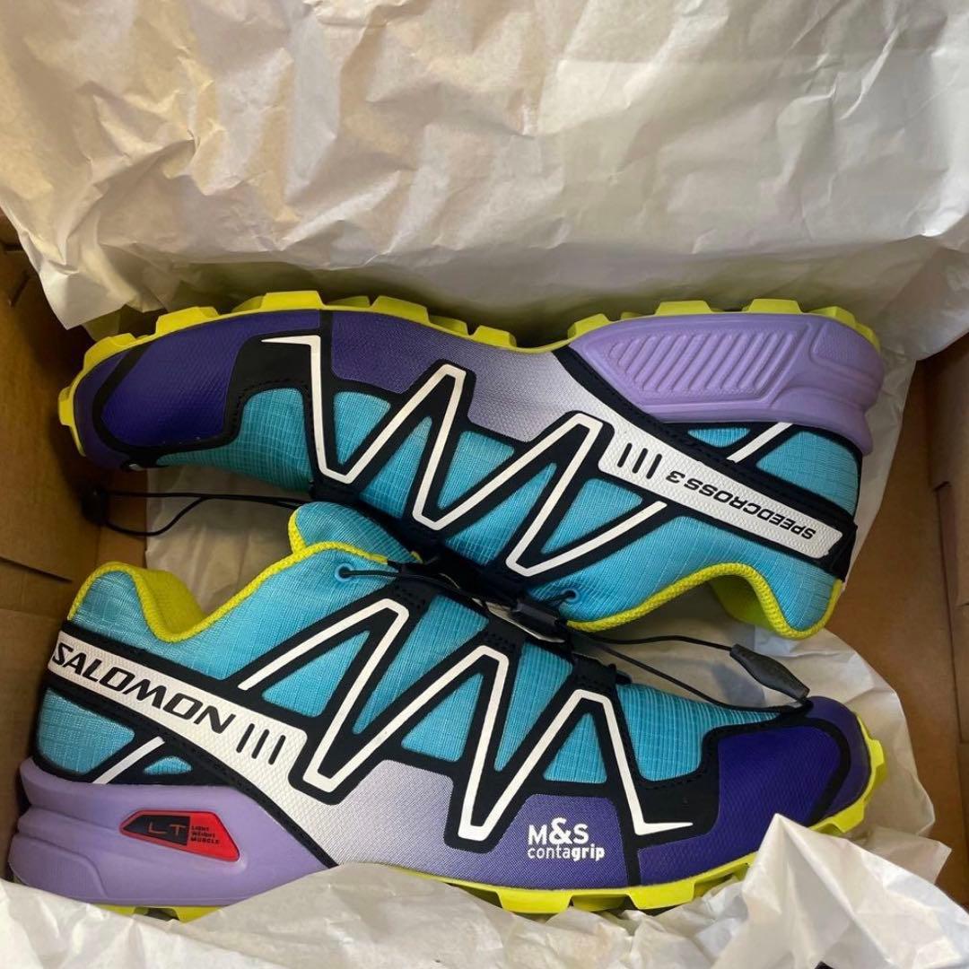 SALOMON サロモンSPEEDCROSS 3 アクエリアス 28cm