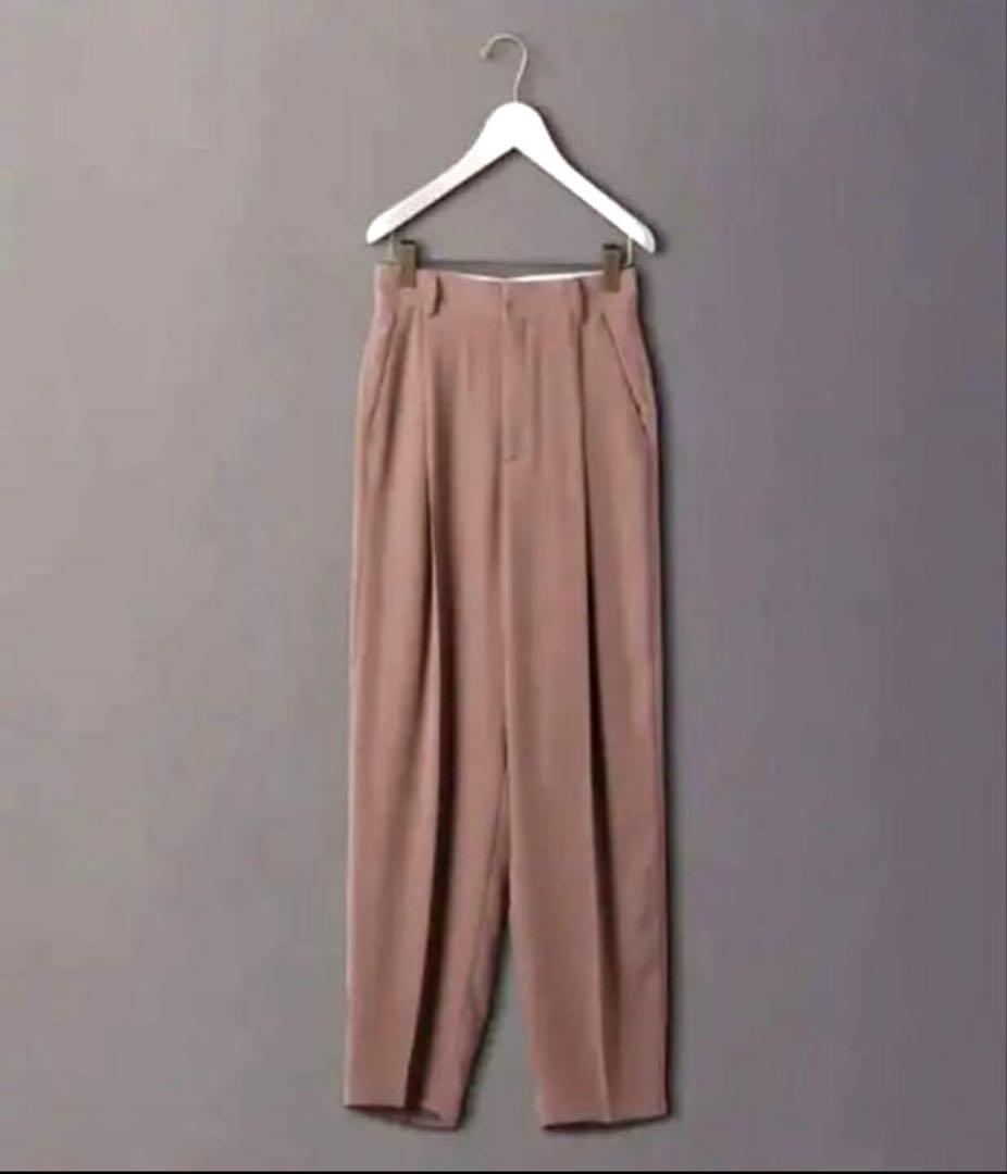 6 ROKU｜GEORGETTE TUCK PANTS｜36