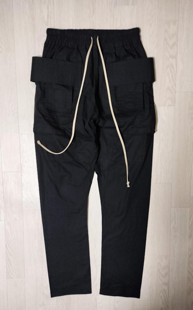 【mnml】ミニマル ドロップクロッチカーゴパンツ ブラック M 大人気！mnml☆ ドロップ クロッチカーゴパンツ ☆クーポン付き