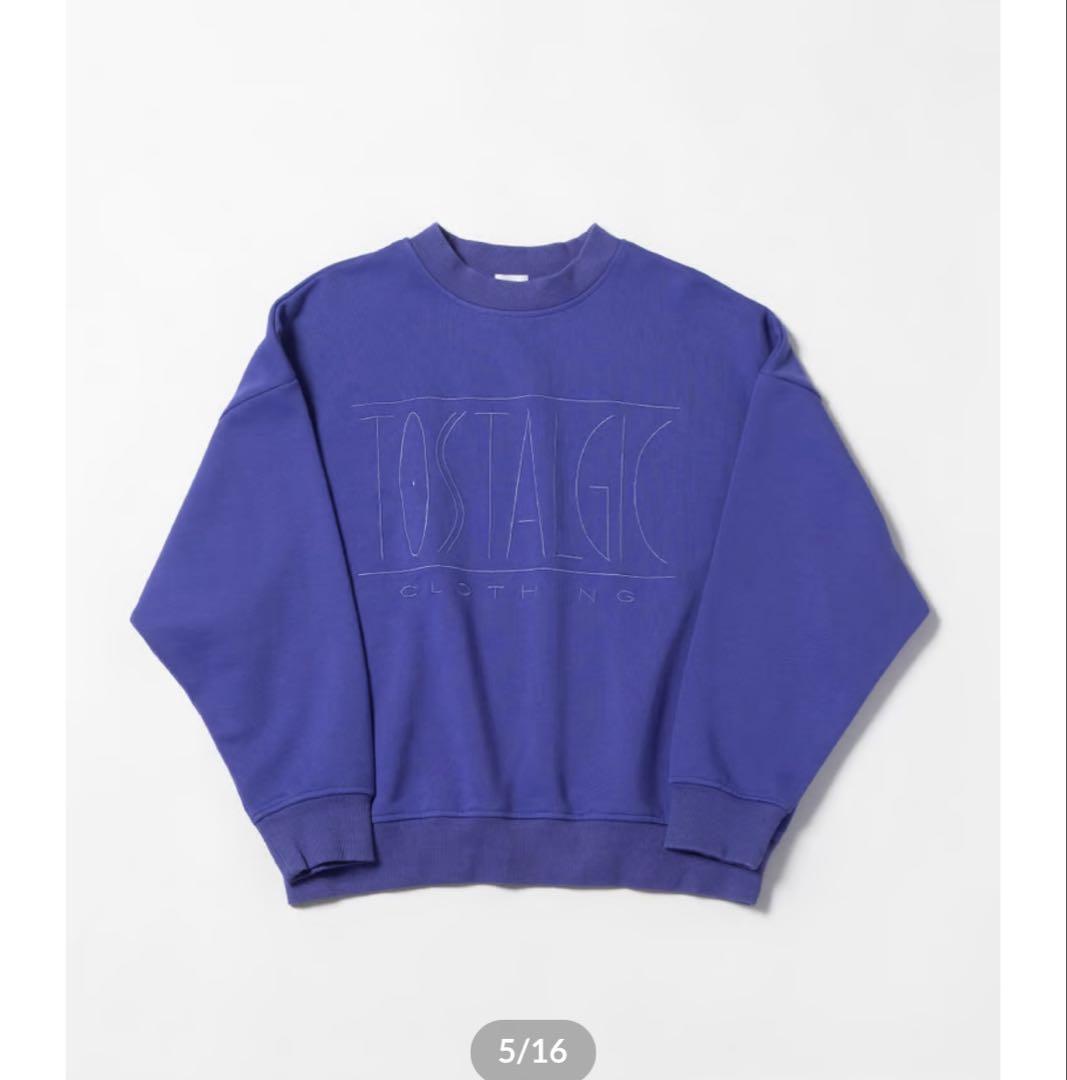 Tostalgic sweatshirt / パープル purple