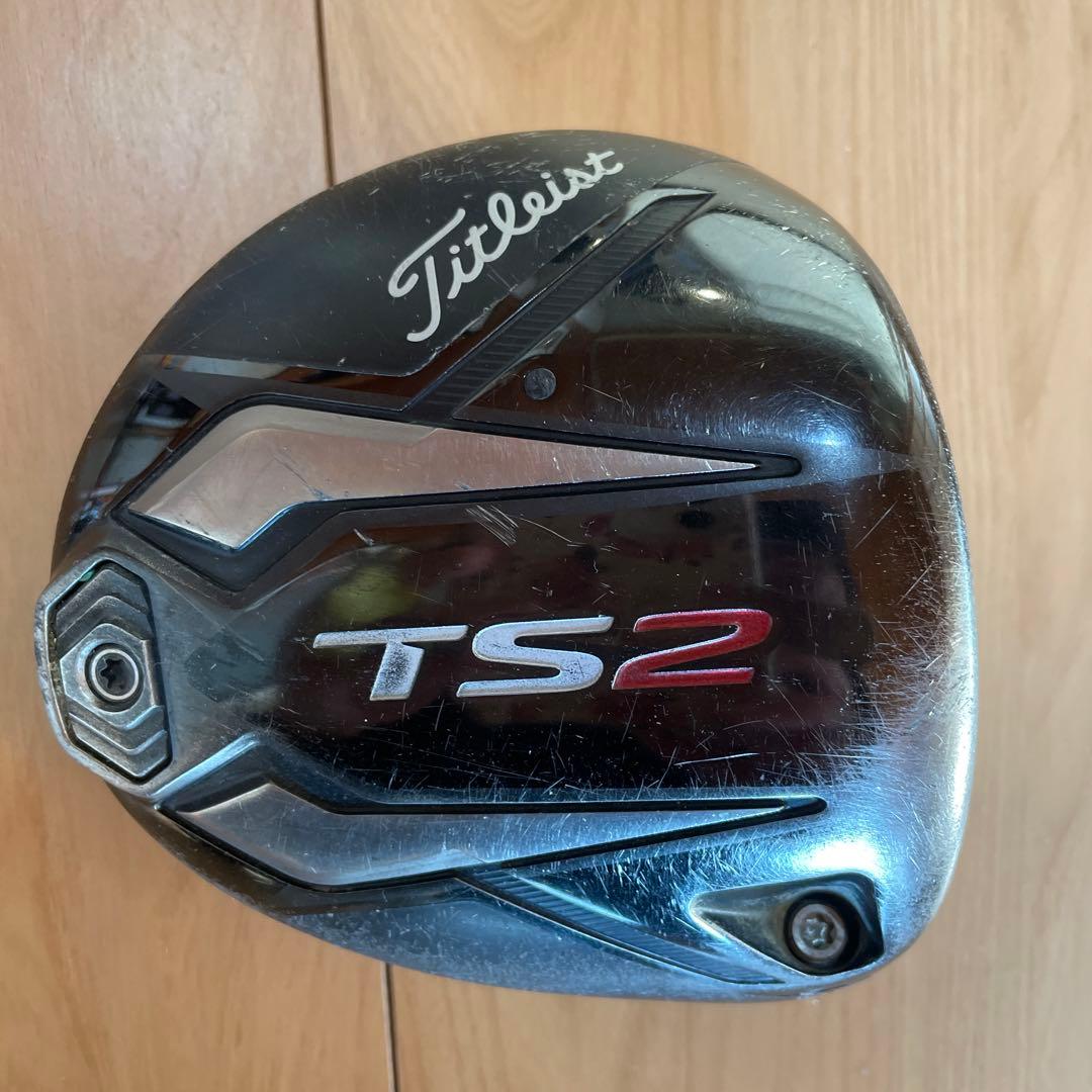 タイトリスト TS2 ドライバー TS2 TS2 10.5° フレックスSR 中古 Dランク Titleist タイトリストTS2 ドライバー ヘッド10.5