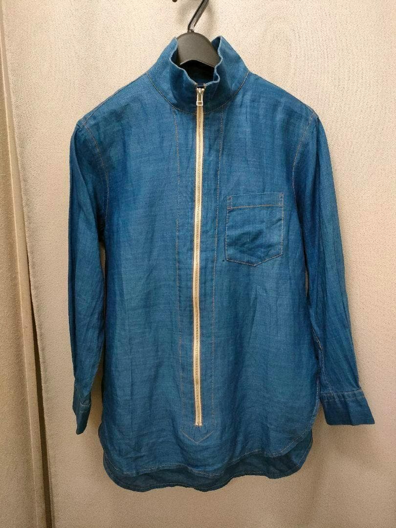 BED J.W. FORD デニムシャツ ハーフジップM BED J.W FORD
