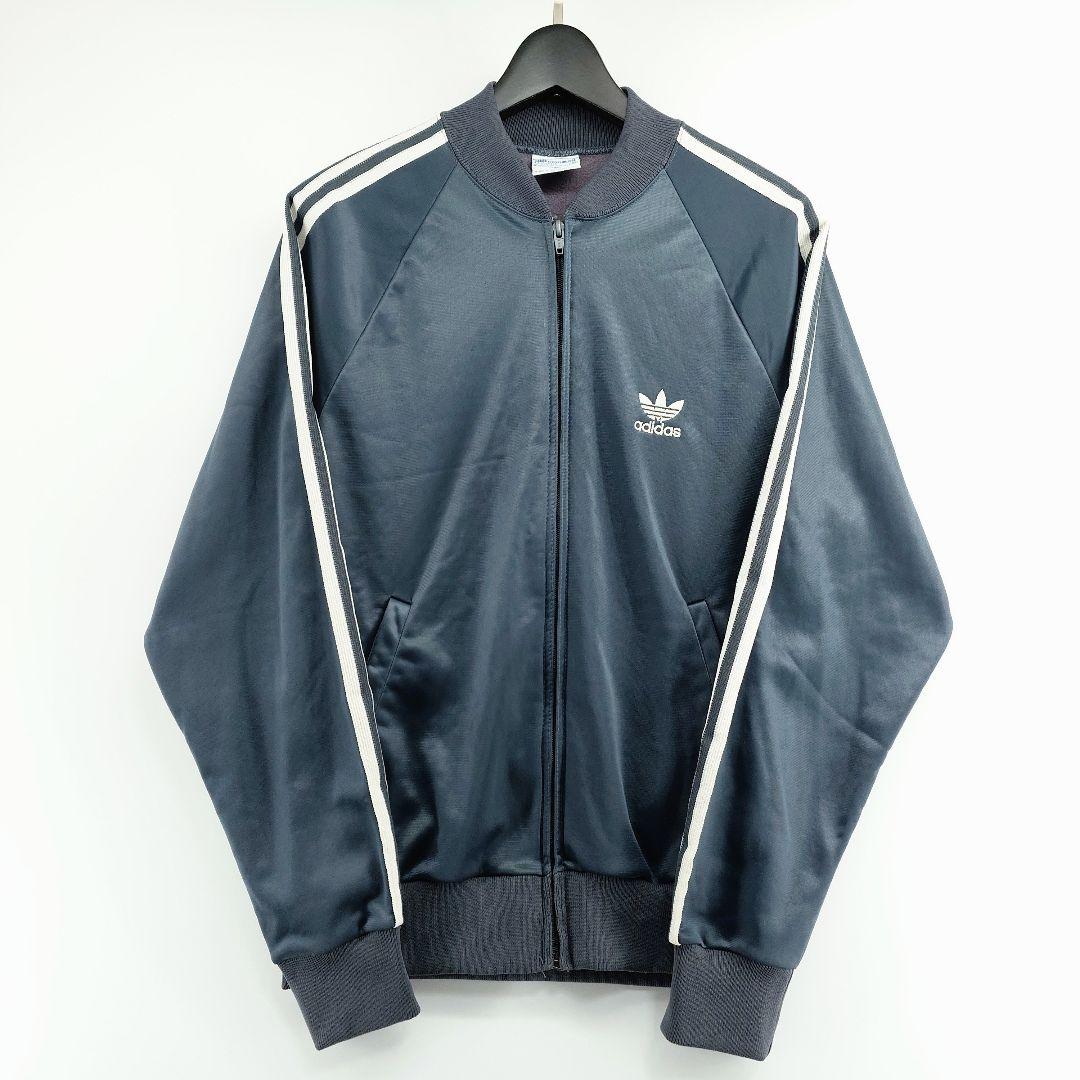 80s ビンテージ adidas ATP ダークグレー M セットアップ