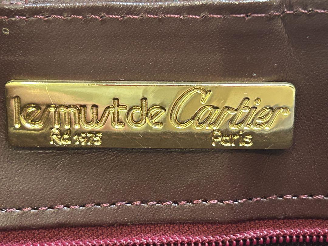 楽天市場】【バッグ】Cartier カルティエ マストライン セカンド