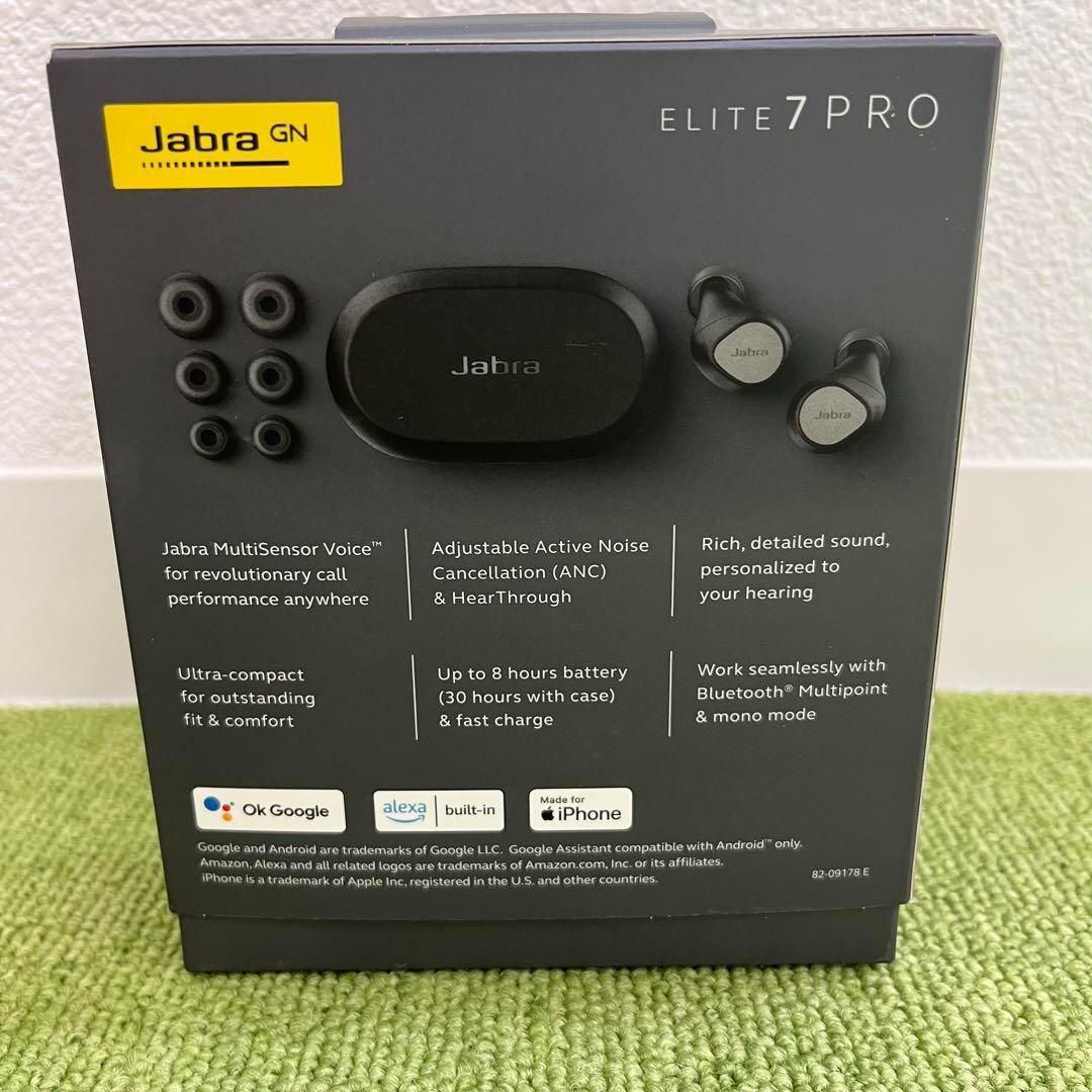 Jabra Elite 7 Pro イヤホン ブラック