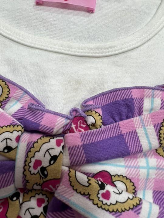 即納定番 アースマジック 旧ギンガム長袖Tシャツ 120 e7Km2-m81330609832 美品 襟付きギンガム長袖Tシャツ 格安国産