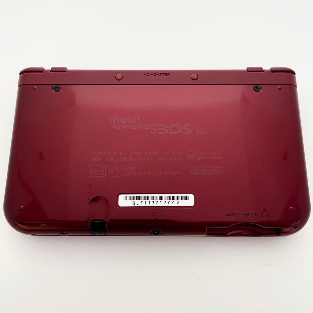 New ニンテンドー3DS LL メタリックレッド 本体 動作品 ゲーム機Nintendo 3DS YUZUMIYA_COM