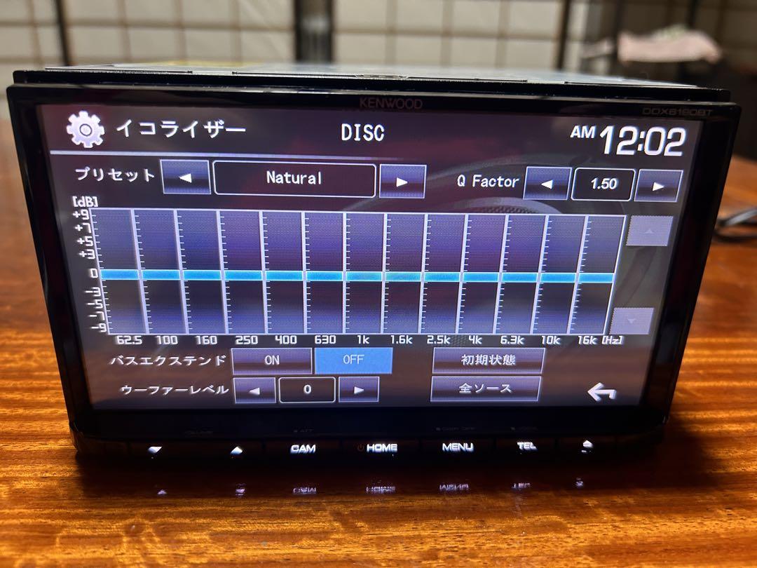 カーオーディオ KENWOOD DDX6190BT