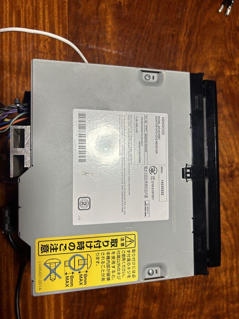 カーオーディオ KENWOOD DDX6190BT