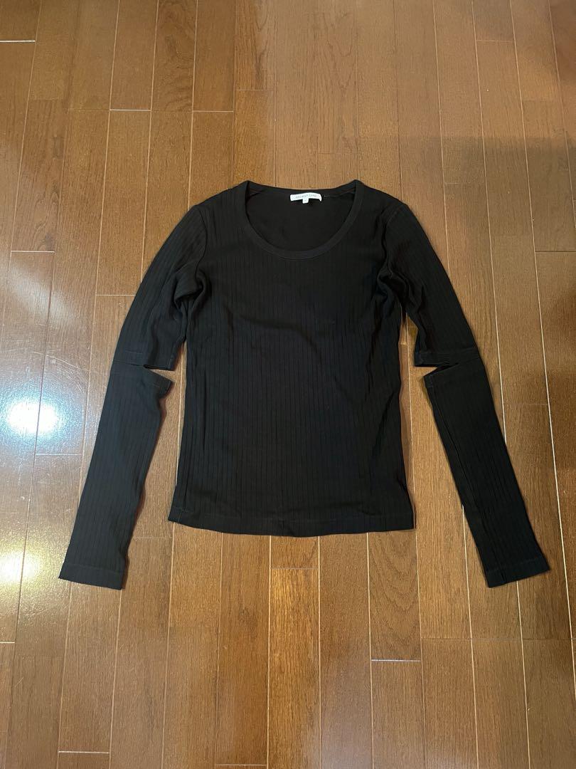 HELMUT LANG ARCHIVE エルボー　カット　ニット