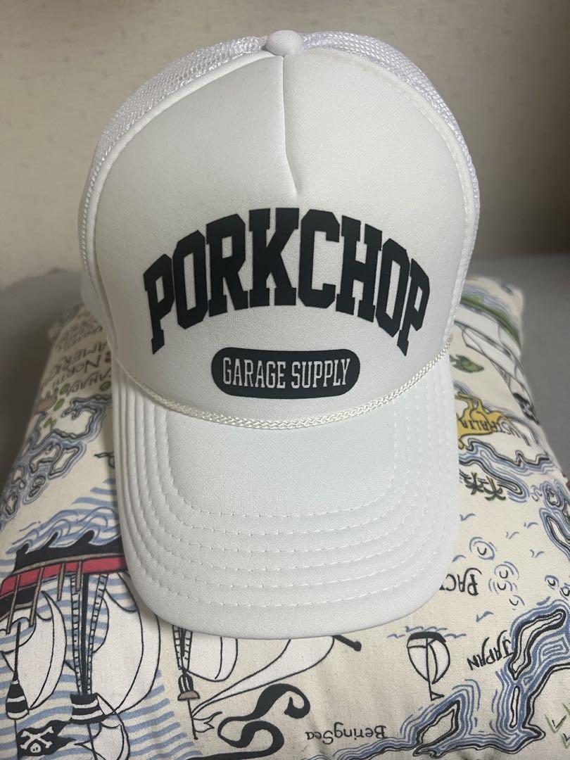 PORKCHOP トラッカーキャップ ホワイト