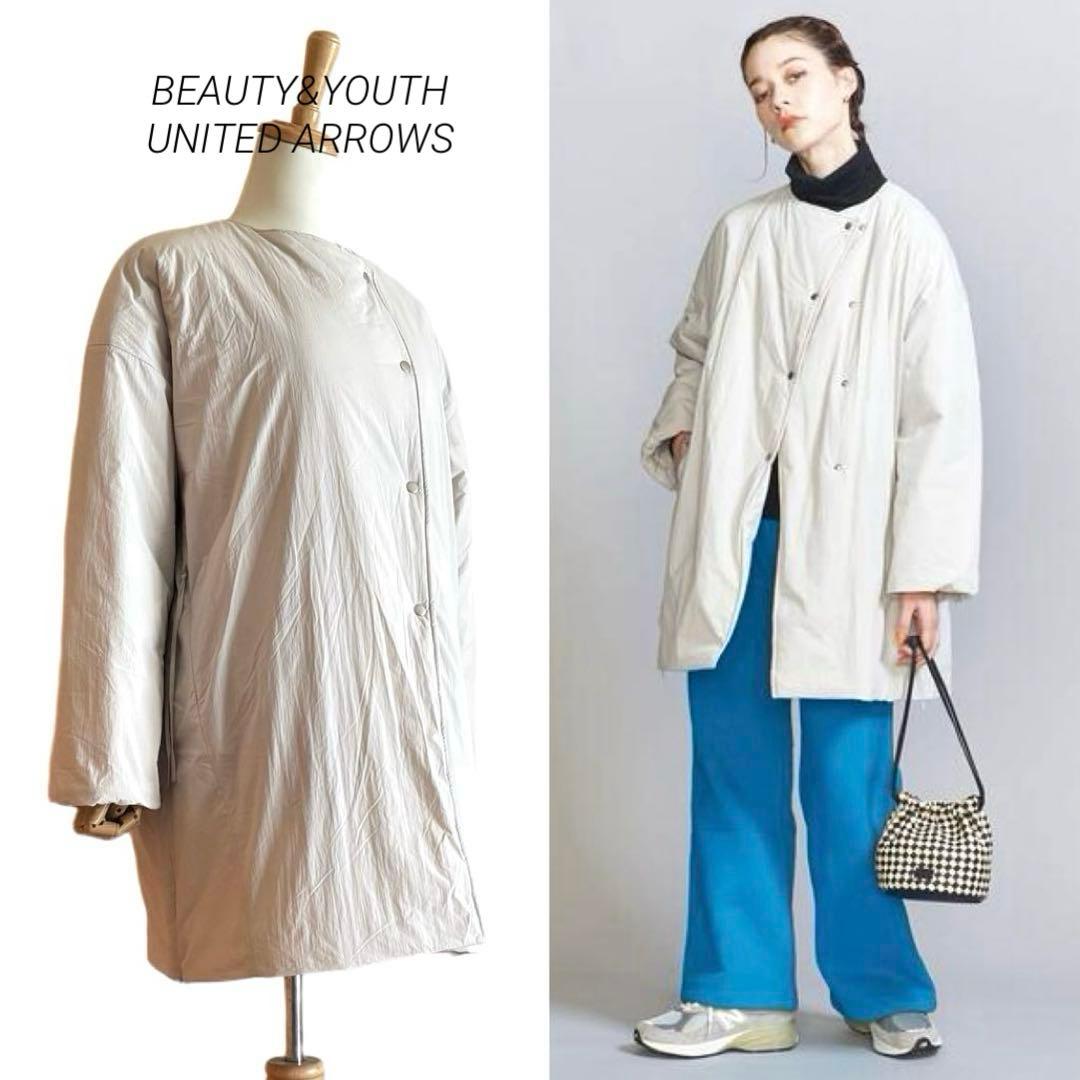 BEAUTY YOUTH ナイロン パデッドジャケットM・BEAUTY&YOUTH UNITED ARROWS