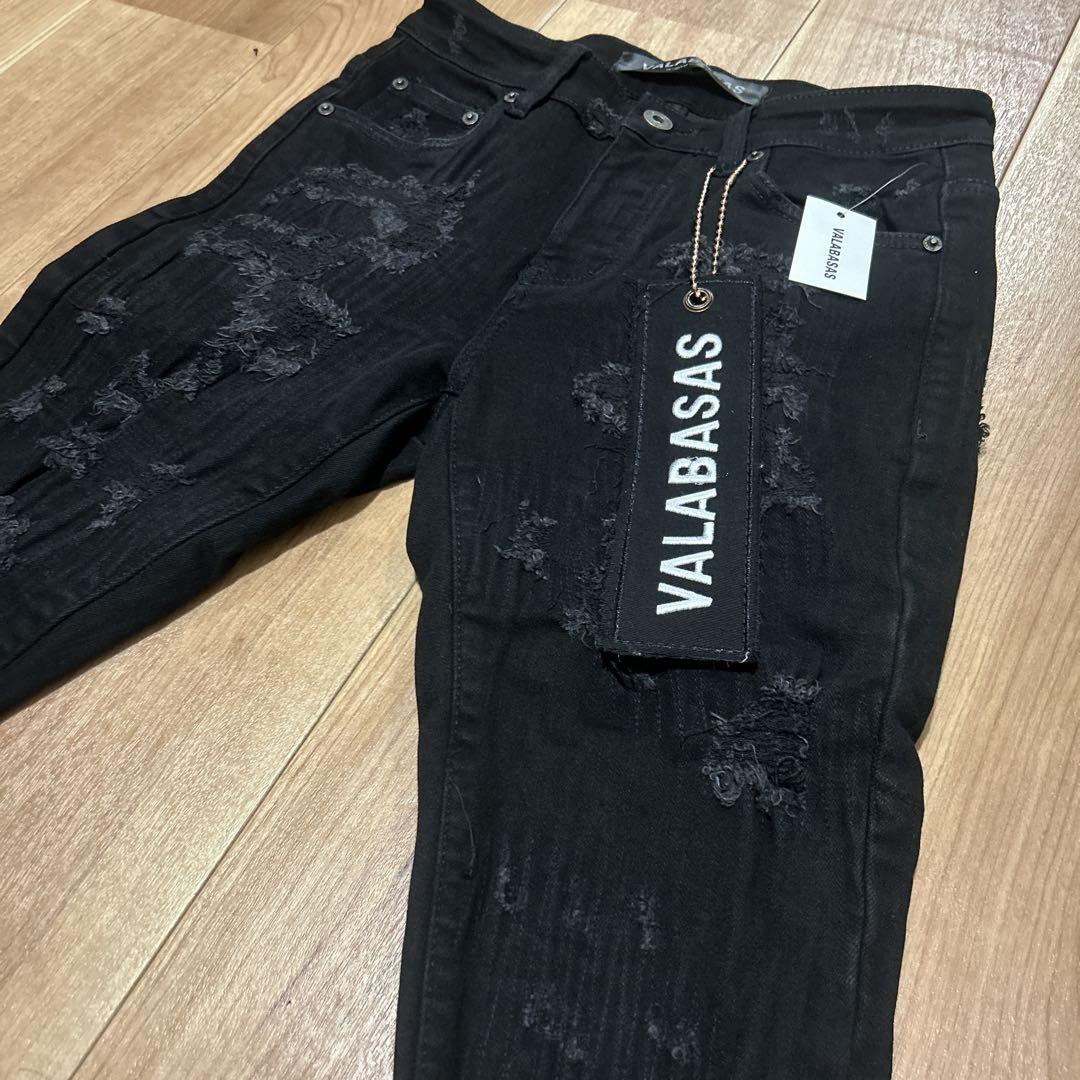 VALABASAS 29インチフレアデニムパンツ VALABASAS 29インチフレアデニムパンツ - メルカリ