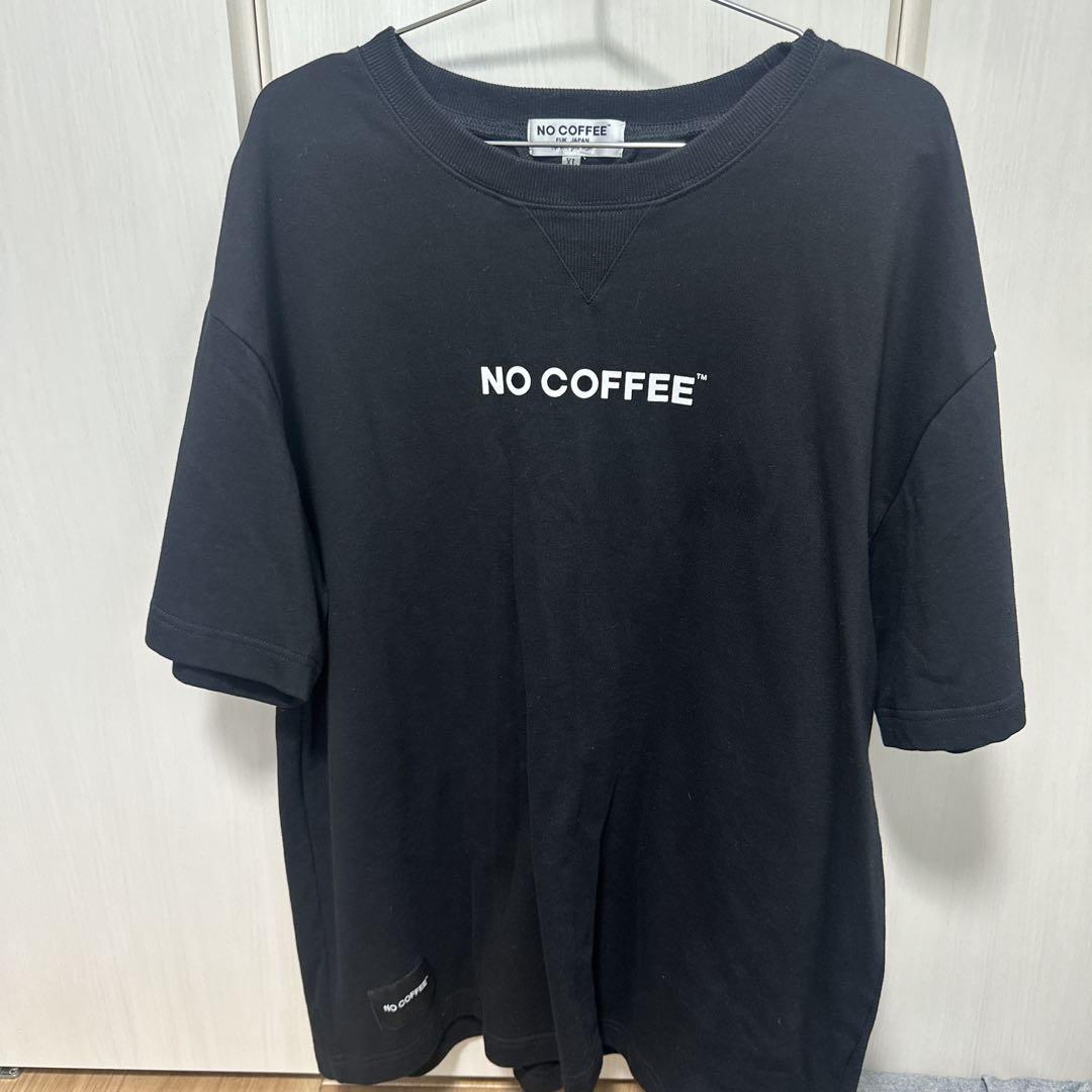 NO COFFEE ブラック Tシャツ XL