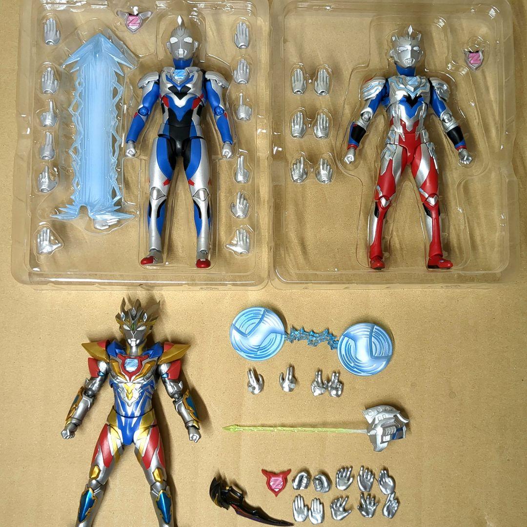フィギュアーツ ウルトラマンZ オリジナル＆アルファエッジ＆デルタライズクロー フィギュアーツ ウルトラマンZ オリジナル＆アルファエッジ
