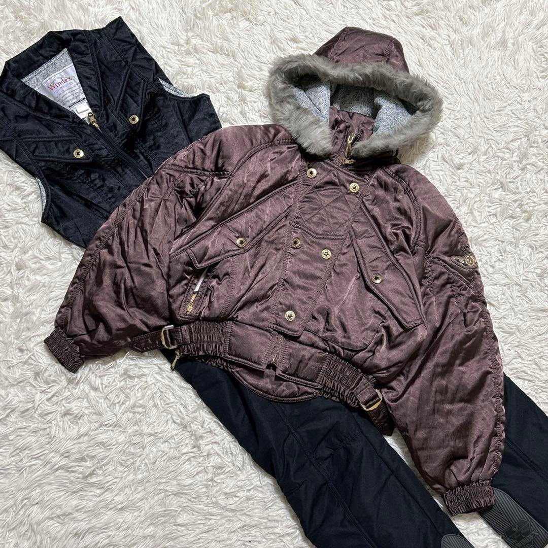 2261 Windex PRO スキーウェア セットアップ 金ボタンM WINDEX