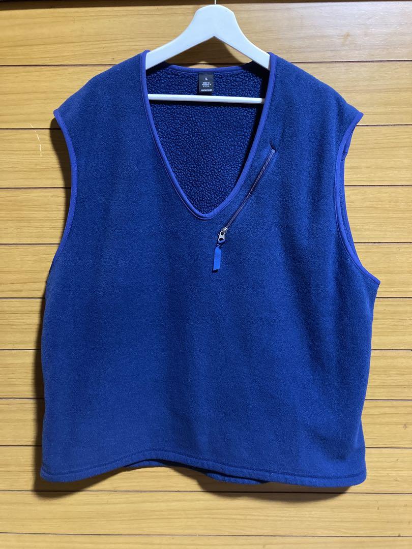 Patagonia シンプルベスト　ネイビー　XL