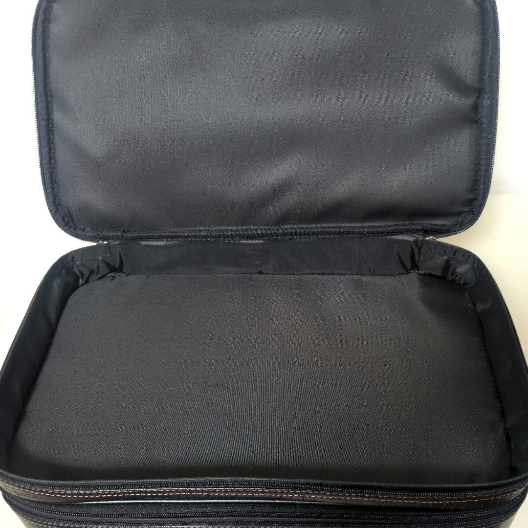 【美品】XXIO ゼクシオ ゴルフバッグ 2way 3段 クロコ型押し ブラック