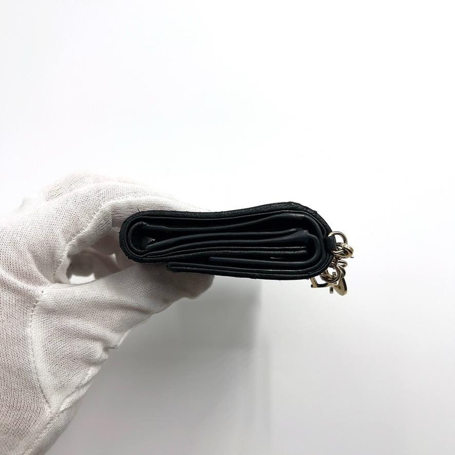 ◇クリスチャンディオール◇カナージュ/三つ折り財布/ウォレット/ブランド