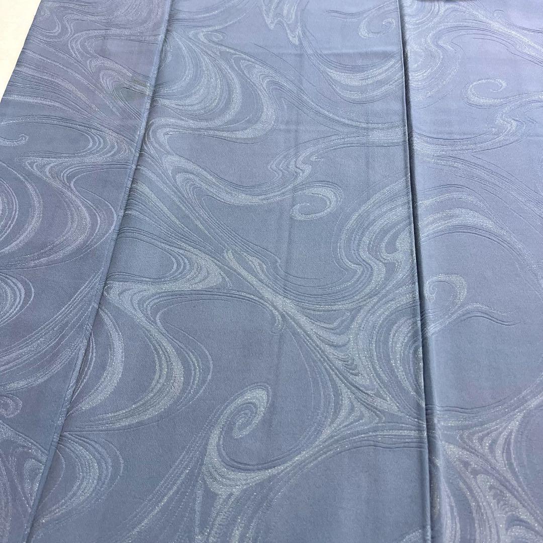 小紋 墨流し模様 青藤色 PK-1042 着物・浴衣
