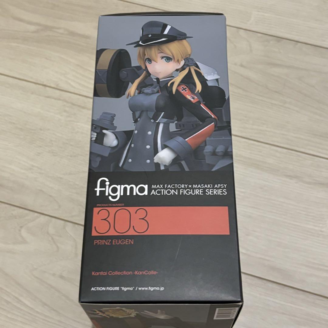 figma 303　艦これ　プリンツ・オイゲン　予約特典　目閉じ笑顔付属