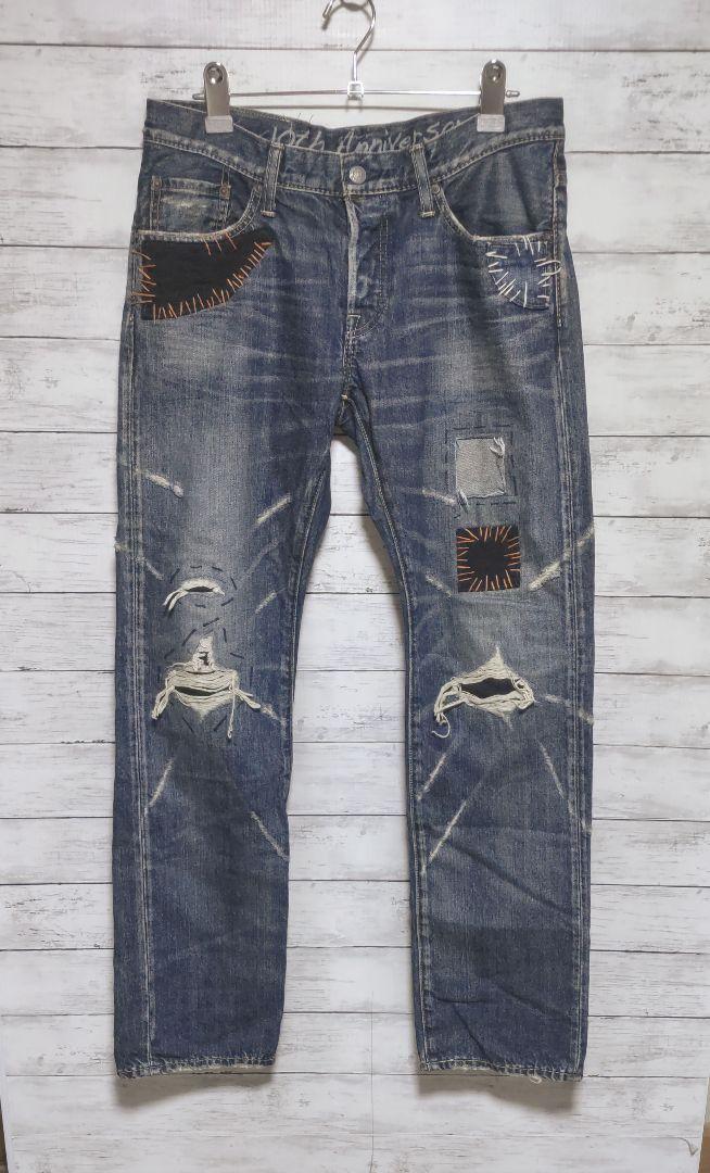 希少 TMT×Men's JOKER 10周年記念 デニムパンツ