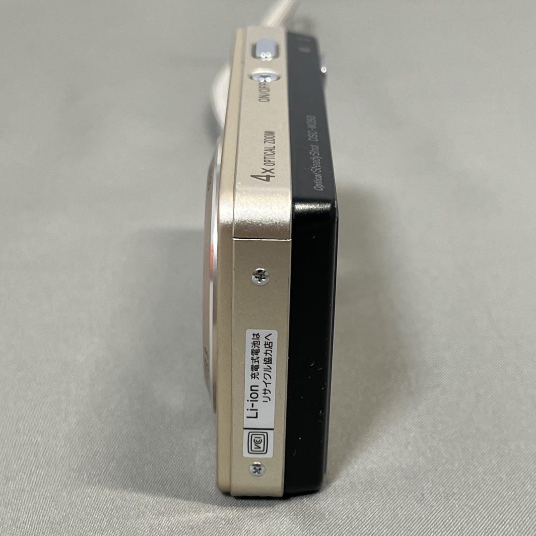 SONY サイバーショット DSC-W350 シャンパンゴールド - メルカリ