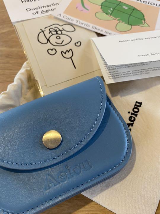 お財布　aeiou leather wallet