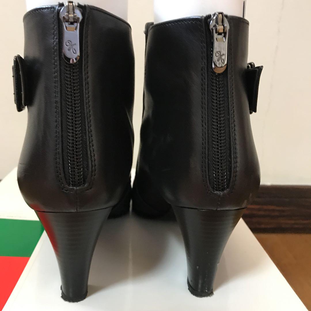 正規店安い 銀座かねまつ ショートブーティ 25センチ WYvTJ-m81350874257 レディース 超激安得価