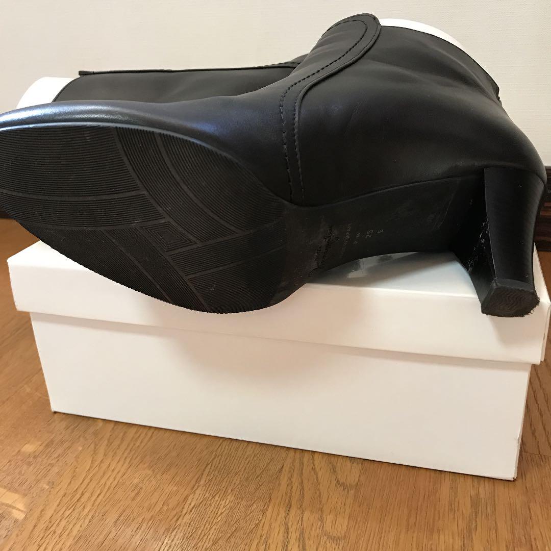 正規店安い 銀座かねまつ ショートブーティ 25センチ WYvTJ-m81350874257 レディース 超激安得価