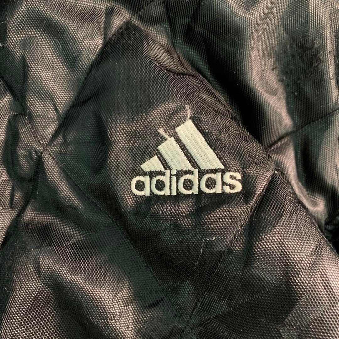 adidas】6TAS2 90's 万国旗タグ ベンチコート 黒 古着used