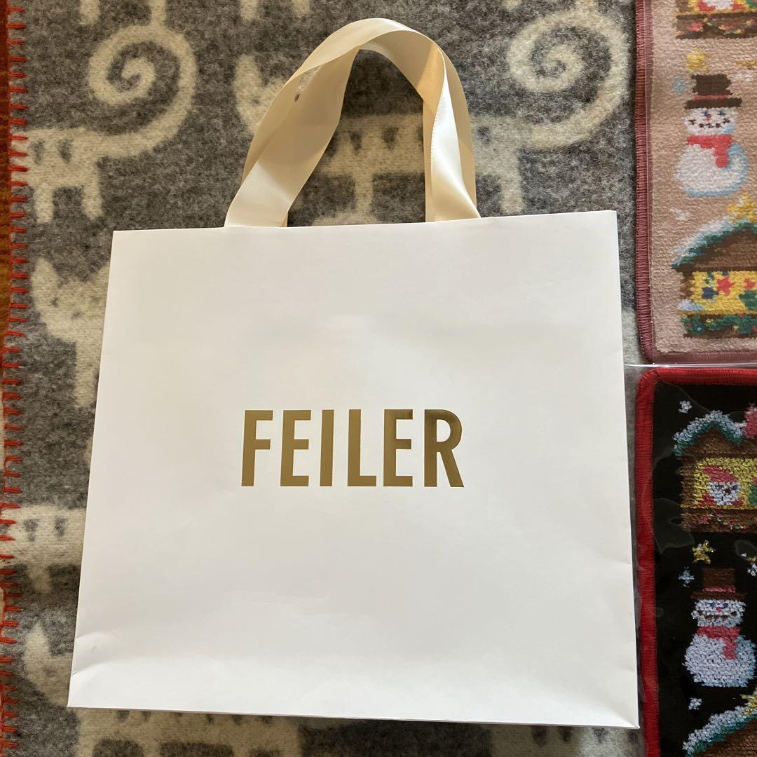 フェイラー ハンカチ クリスマス クライナーマルクト 旗艦店限定