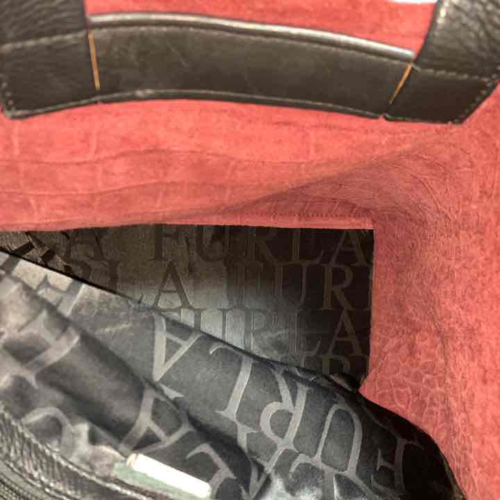 人気新品 FURLA トートバッグ クロコ型押 オールレザー 748 VnObd-m81353514425 フルラ サリー M 高品質安い