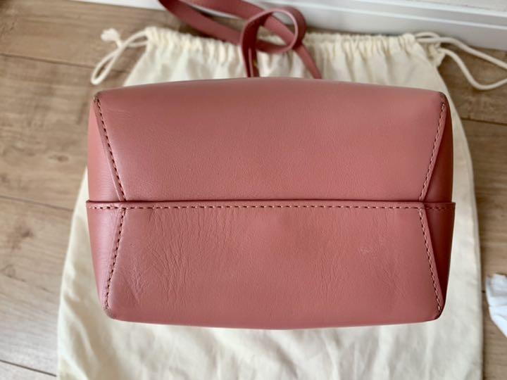 MANSUR GAVRIEL 円形ハンドバッグ ピンク