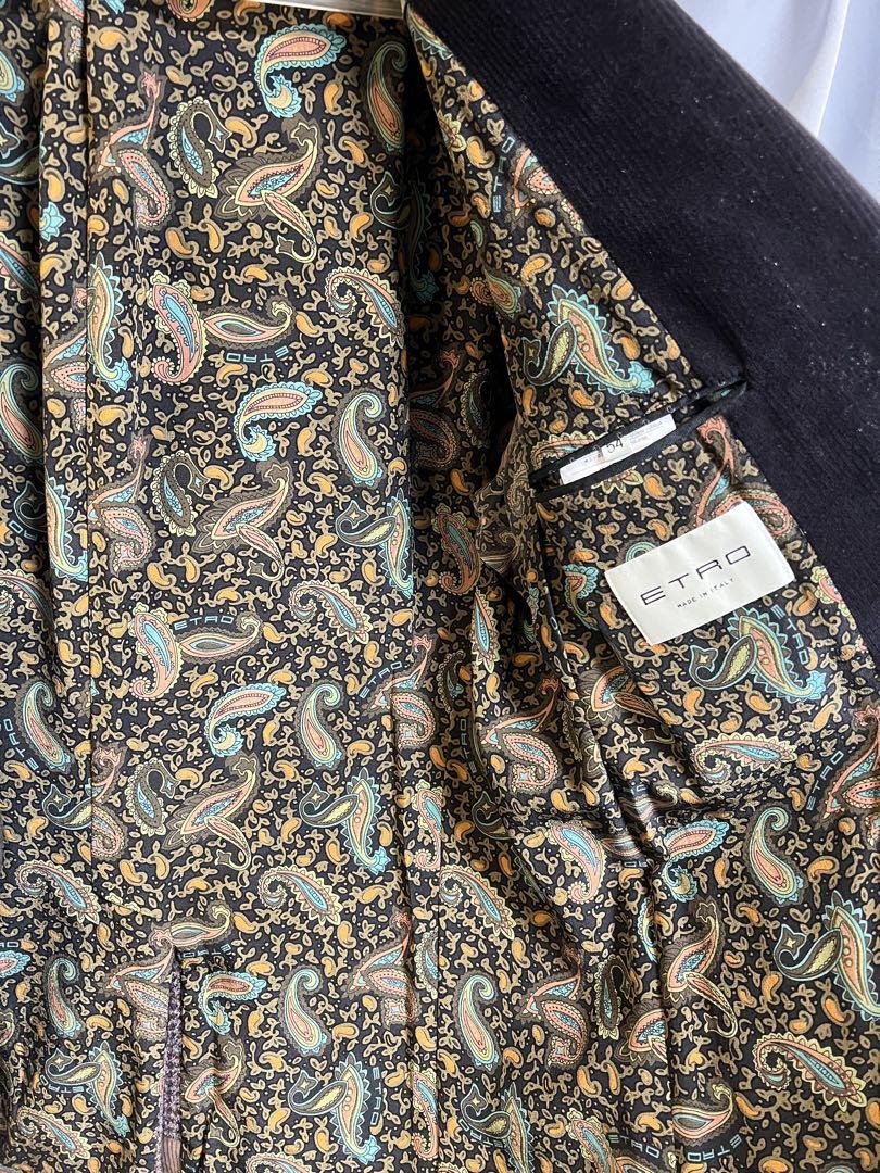 紳*ル様 ETRO エトロ パッチワーク チェック柄ジャケット