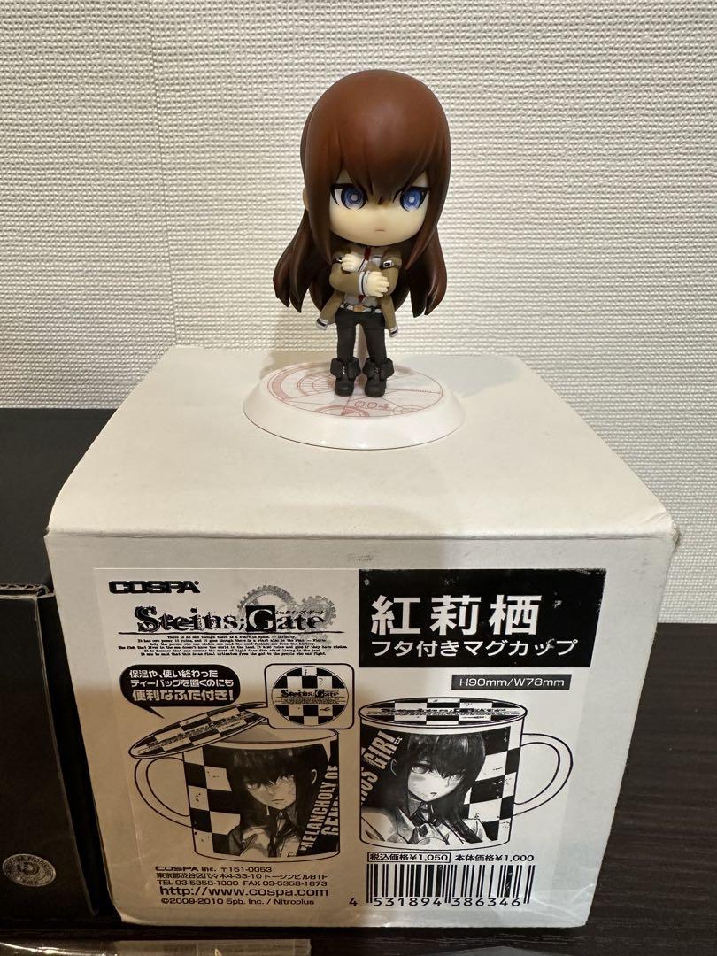Steins Gate 牧瀬紅莉栖 マグカップ ちびキュン パスケース セット